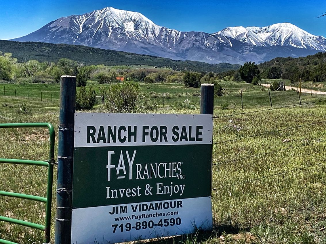 For-Sale-Sign-Colorado-Bear-Creek-Ranch