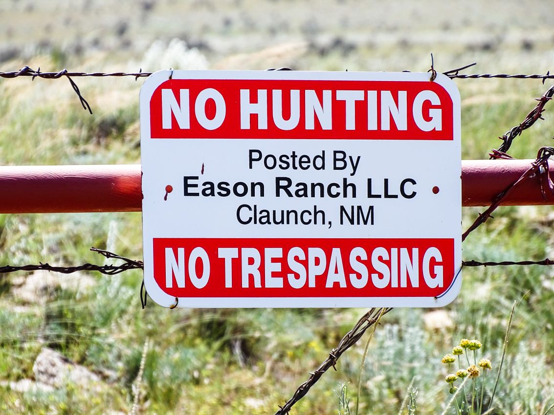 No-Trespass-No-Hunting-New-Mexico-The-Eason-Ranch