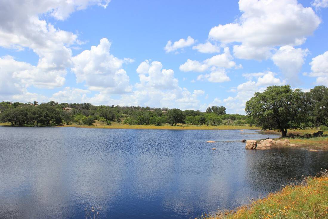 Enchanted Rock Ranch South Stock Pond