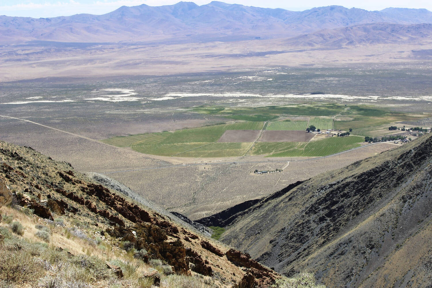 Aerial-View-Nevada-Oregon-Moser-Ranch