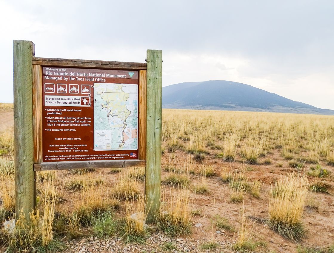 Rio-Grande-del-Norte-National-Monument-Sign-Colorado-Rio-Grande-Del-Norte-Ranch