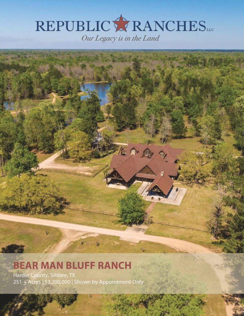 Bear Man Bluff Ranch - Republic Ranches