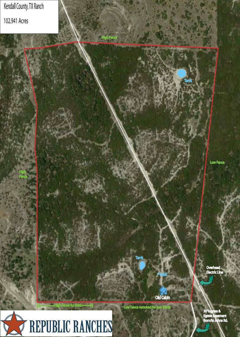 Kendall County 102.941 acres - Republic Ranches