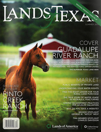 Republic Ranches Partner Charles Davidson profile in Lands of Texas Magazine