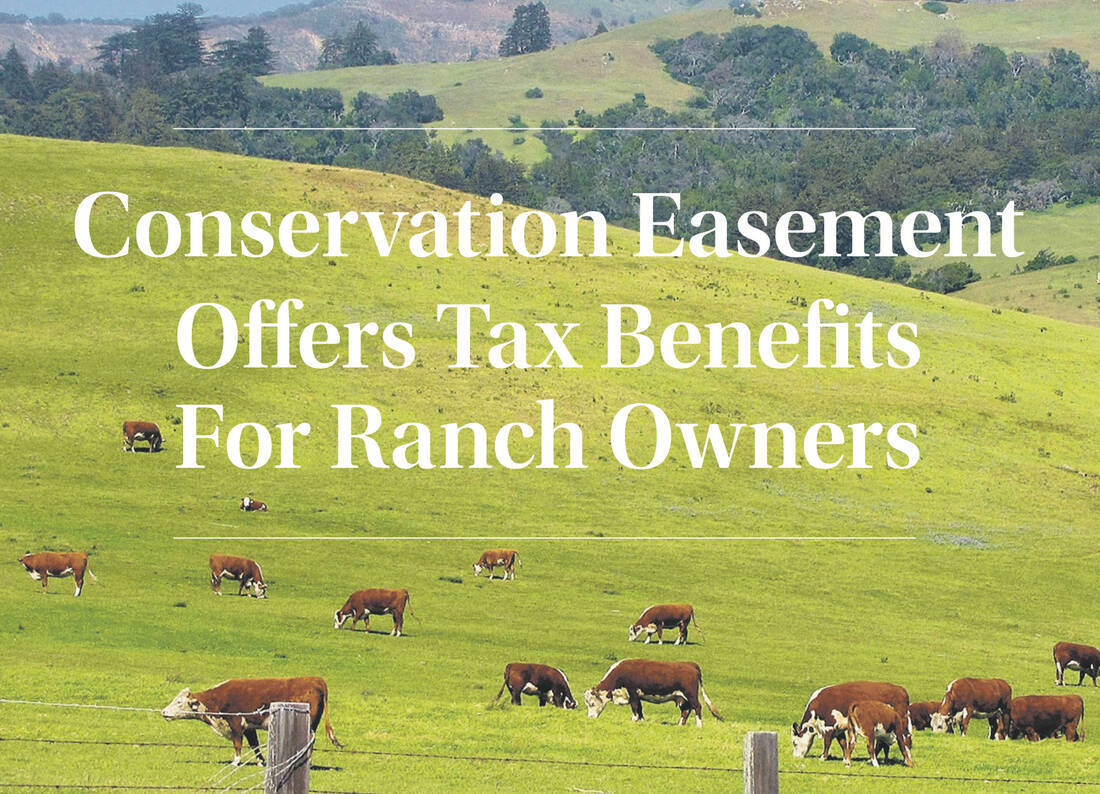 Conservation easement offers tax benefits for ranch owners