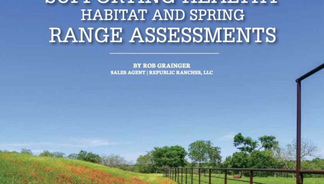 spring range assessments
