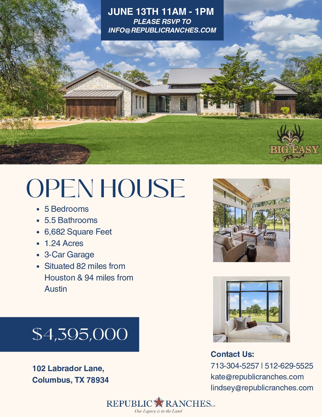 Open House Flyer