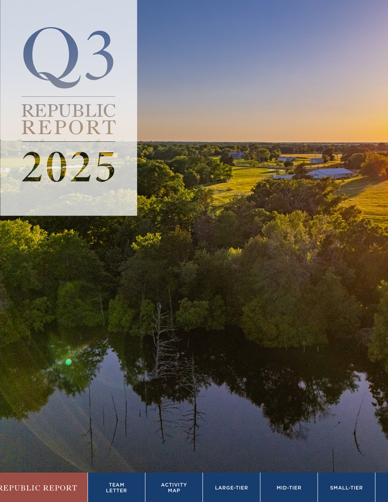 Republic Report Q3 2025 cover
