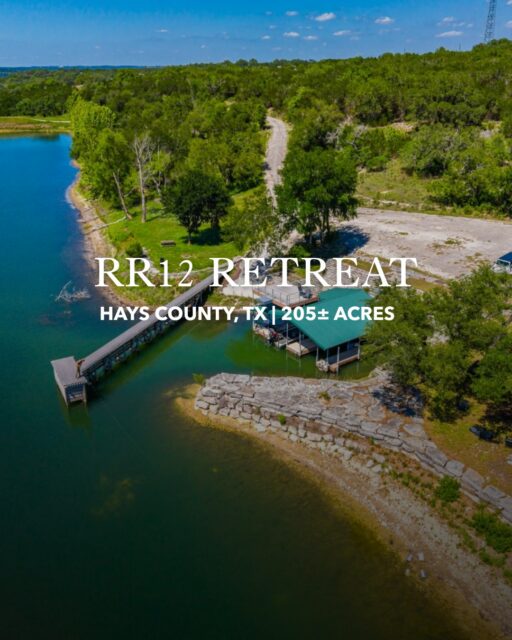 NEW LISTING | RR12 Retreat | Hays County, Texas

A rare opportunity in the heart of the Texas Hill Country, RR12 Retreat offers an incredible 12-acre lake, nearly 19 acres of surface water at full capacity, and endless opportunities for boating, fishing, swimming, and making lasting memories. Just minutes south of Dripping Springs, this exceptional property combines outstanding recreation, beautiful rolling terrain, and existing improvements with the potential to create a legacy ranch or luxury family retreat.

Listing Details | republicranches.com/properties/texas/hill-country/rr12-retreat

#NewListing #RepublicRanches #TexasHillCountry