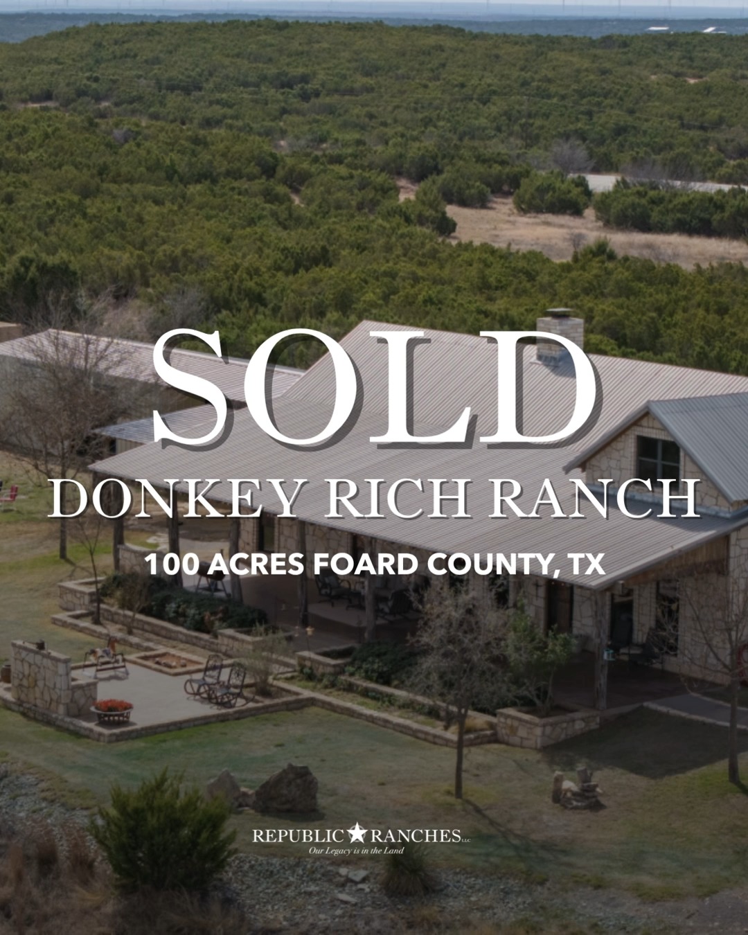 Sold Roundup! August was a strong month for the Republic Ranches' team, with many great properties finding new owners. We’re grateful to our clients and partners for another successful month—and excited for what’s ahead.

View our available properties | republicranches.com/properties 

#TexasRanches #RanchRealEstate