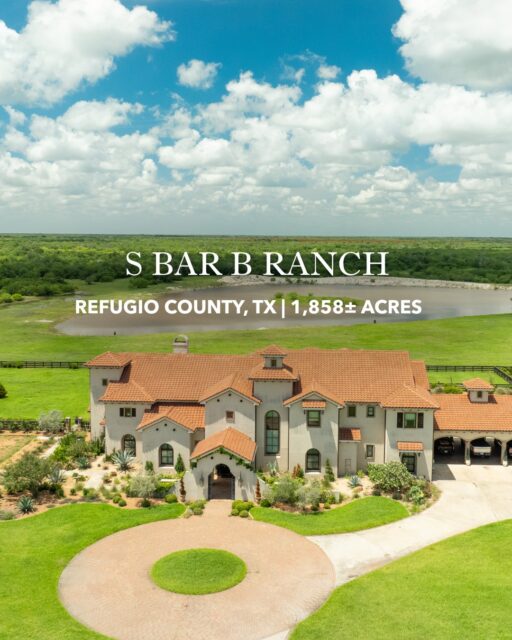 Price Reduced | S BAR B RANCH | Refugio County, Texas | 1,858± Acres

Just east of Refugio, S Bar B Ranch offers 1,858± acres of highly improved South Texas ranch land, combining luxury, recreation, wildlife, and serious ranch infrastructure. The centerpiece is an 8,000+ square-foot Spanish-style headquarters with a resort-style pool, guest house, equestrian facilities, roping arena, equipment barn, and professional kennels.

The ranch is also built for the outdoors, with high-fenced habitat, Melon Creek, a 7± acre lake-style tank, multiple stock tanks, four electric wells, and strong populations of whitetail deer, Rio Grande turkey, bobwhite quail, dove, and hogs.

Listing Details | republicranches.com/properties/texas/south-texas/s-bar-b-ranch

#RepublicRanches #SouthTexas #TexasRanch